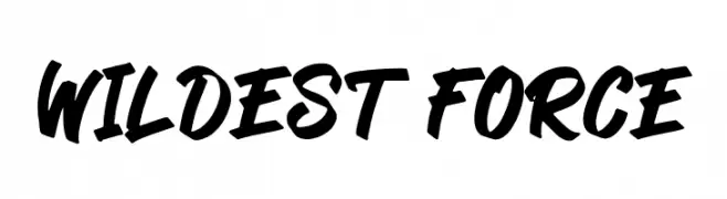 Wildest Force  Frei Schriftart Herunterladen