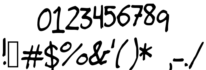 Wildfire Font OTHER CHARS