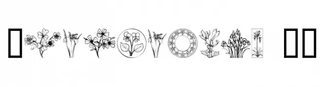 Wildflower II  Frei Schriftart Herunterladen