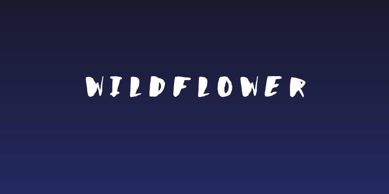 Wildflower Social Header