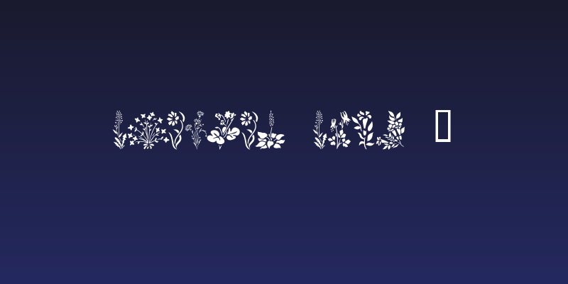 Wildflowers1 Social Header