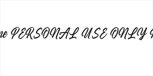 Wildline PERSONAL USE ONLY Regular Logo