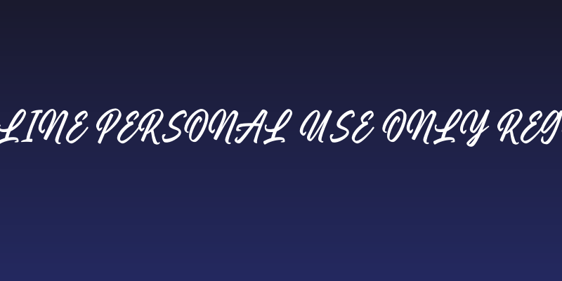 Wildline PERSONAL USE ONLY Regular Social Header