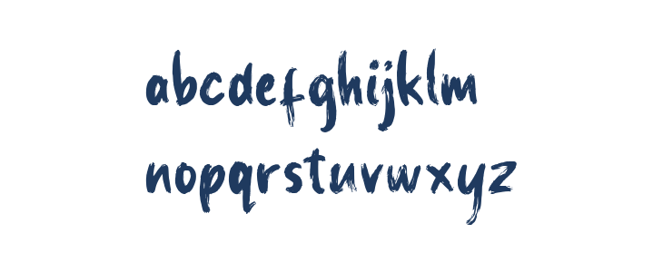 Wildrock Regular Lowercase