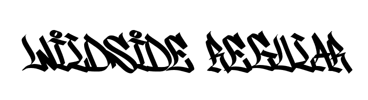 Wildside Regular  Frei Schriftart Herunterladen
