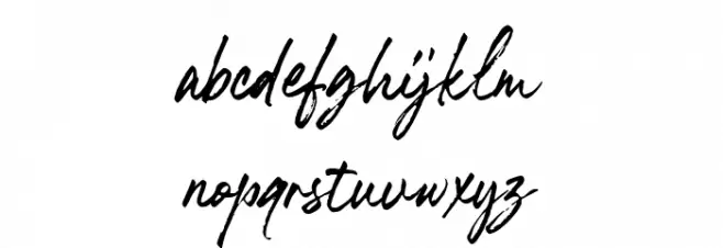 Wildstreet Caratteri MINUSCOLO