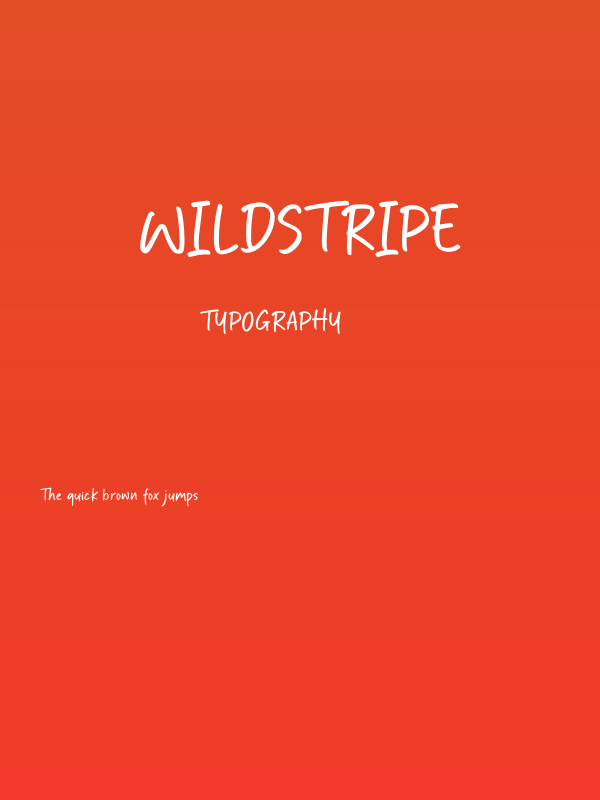 Wildstripe Poster