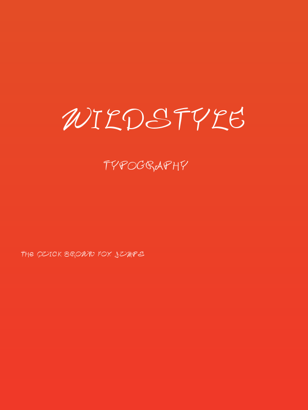 Wildstyle Poster