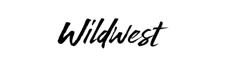 Wildwest Шрифта