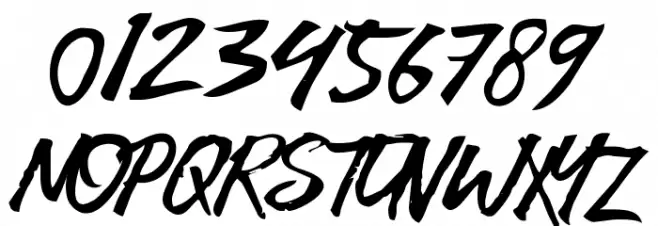 Wildwest Font OTHER CHARS