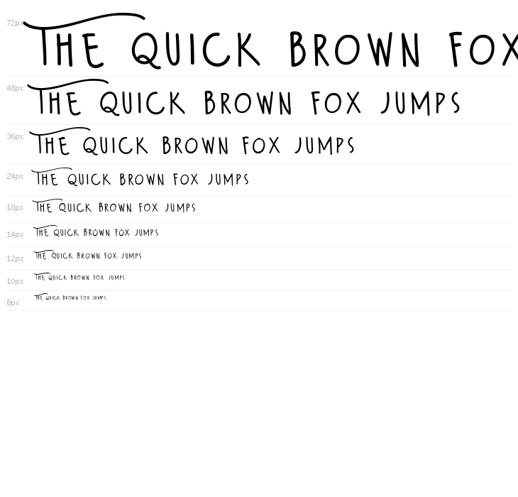 Wildy Sans Waterfall