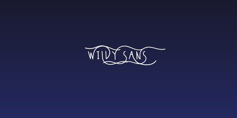 Wildy Sans Social Header