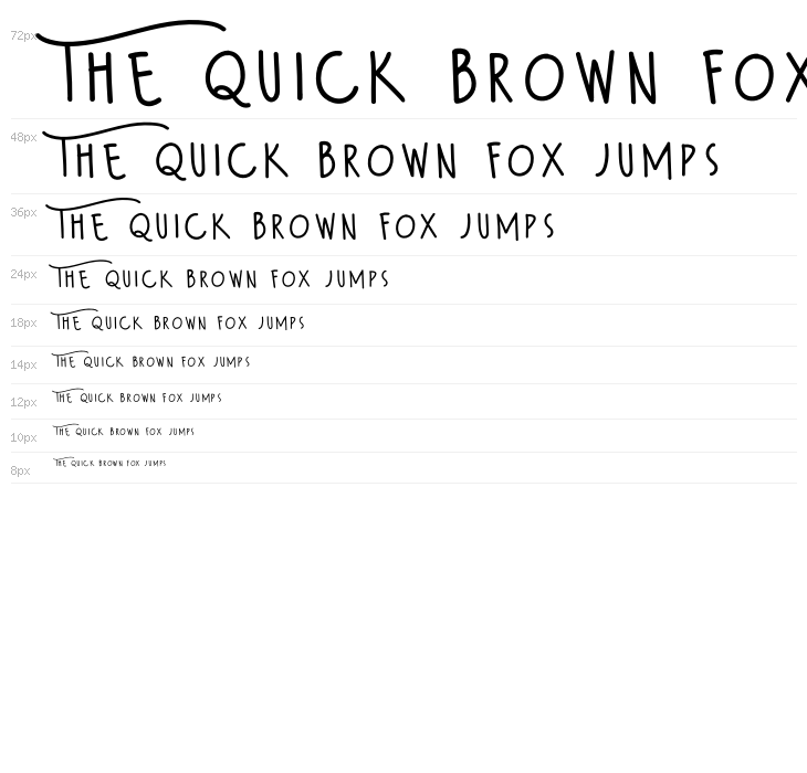 Wildy Sans Waterfall