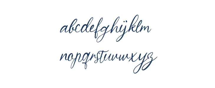 Wildya PERSONAL USE ONLY! Lowercase