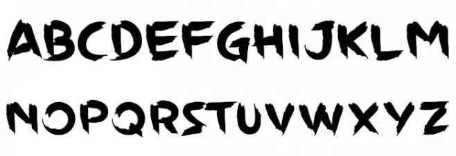Wildyzer Font UPPERCASE