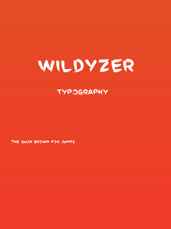 Wildyzer Poster