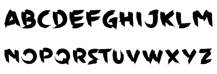 Wildyzer Font LOWERCASE
