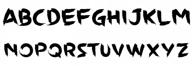 Wildyzer Font UPPERCASE