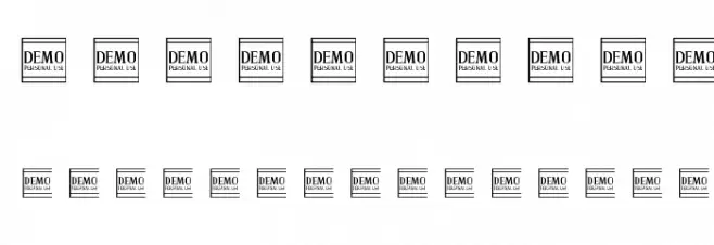 WilgatyRoughDEMO Font OTHER CHARS