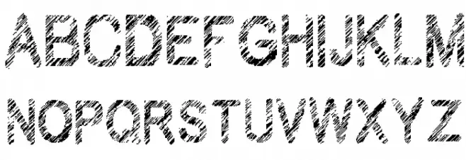 Wilhomena フォント 大文字
