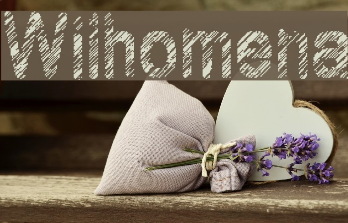 Wilhomena Font examples
