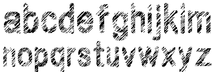 Wilhomena Font LOWERCASE