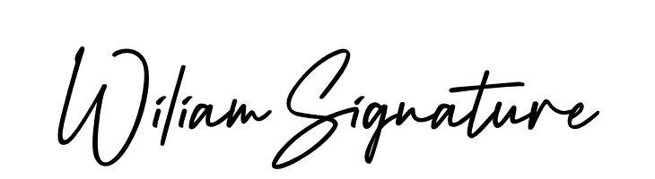 Wiliam Signature  font caratteri gratis