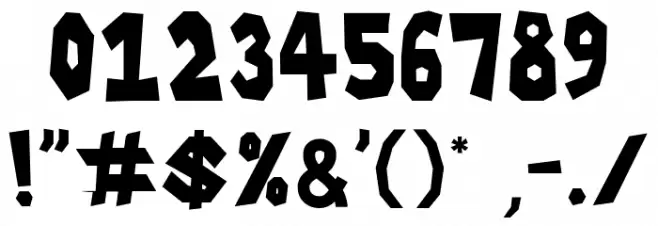 Wilkey Font OTHER CHARS