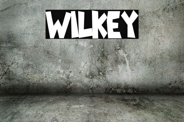 Wilkey Font examples