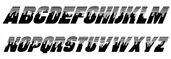 Will Ex Italic フォント 大文字
