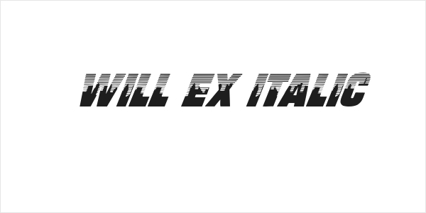 Will Ex Italic Logo