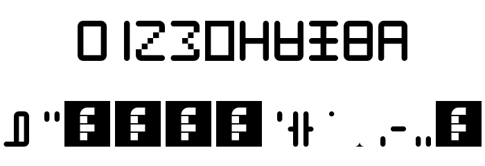Will Font 1 Regular Font OTHER CHARS