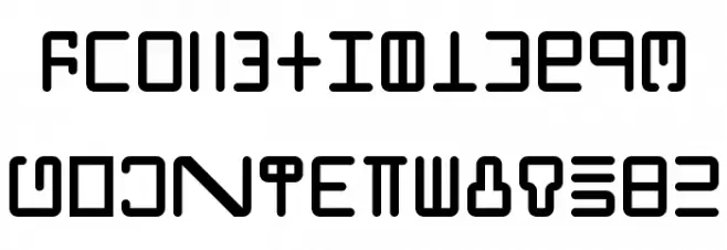 Will Font 1 Regular Font UPPERCASE
