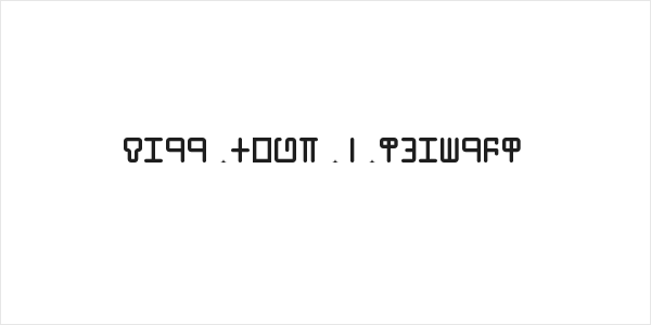 Will Font 1 Regular Logo