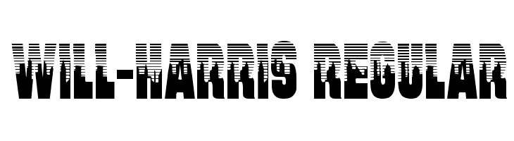 Will-Harris Regular  नि: शुल्क फ़ॉन्ट्स डाउनलोड