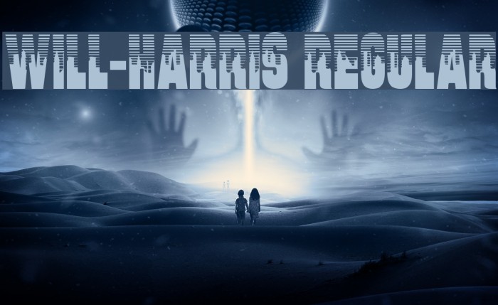 Will-Harris Regular Font examples