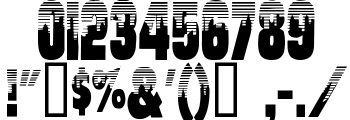 Will-Harris Font OTHER CHARS