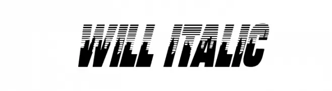 Will Italic  تنزيل الخطوط