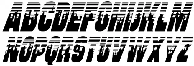 Will Italic Fonte MAIÚSCULAS