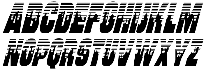 Will Italic Font LOWERCASE