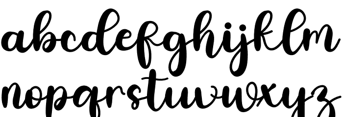 Will Love Font LOWERCASE