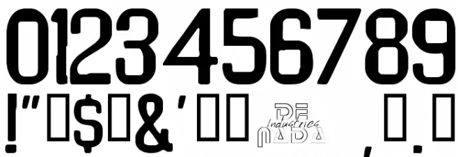 Will Robinson Font OTHER CHARS