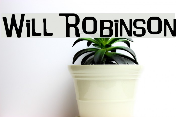 Will Robinson Font examples