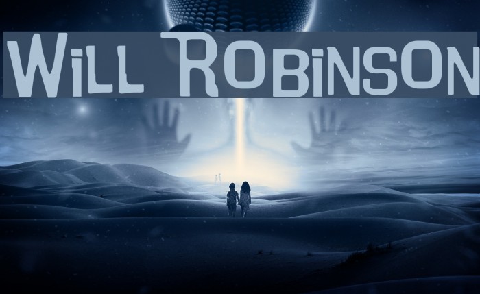 Will Robinson Schriftart examples