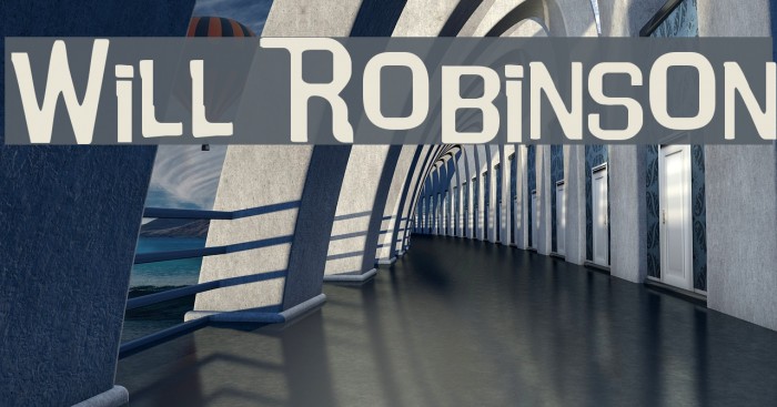 Will Robinson Schriftart examples