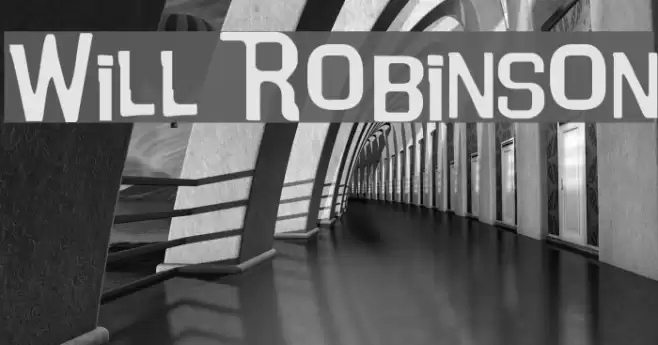Will Robinson Font examples