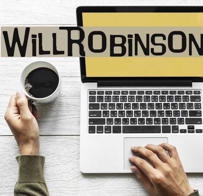 WillRobinson Font examples