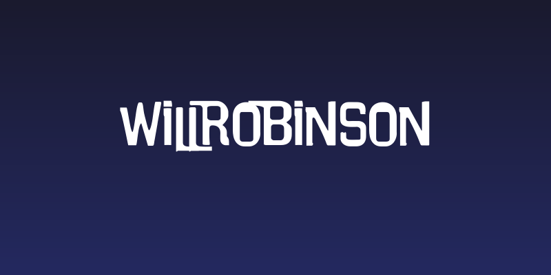 WillRobinson Social Header