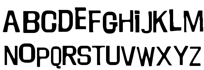 WillRobinson Font LOWERCASE