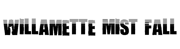Willamette Mist Fall Font
